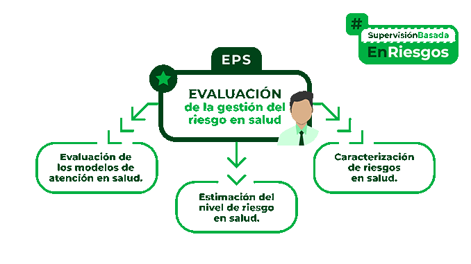 Evaluación de la Gestión del Riesgo en Salud: 1. Caracterización de riesgos en salud. 2. Evaluación de los modelos de riesgo en salud. 3. Estimación del nivel de riesgo en salud.