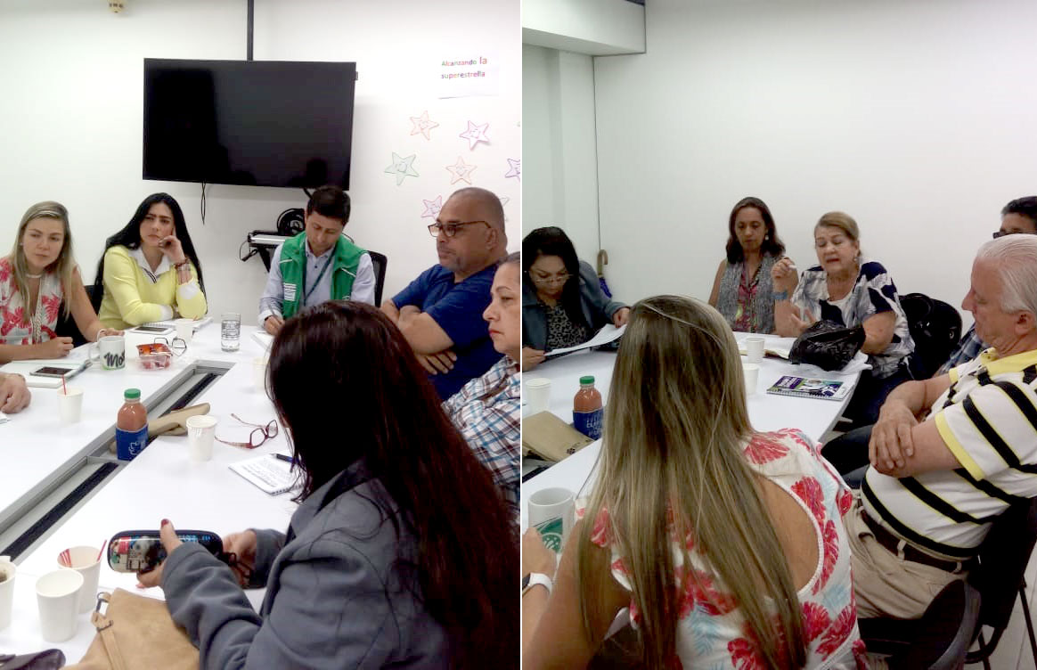 Mesa de trabajo Medimás en Medallín / 5 de diciembre de 2018